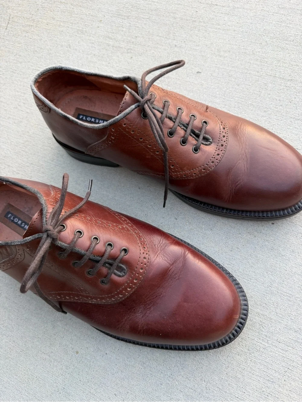 Florsheim vintage brown
